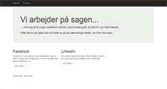 Desktop Screenshot of anug.dk