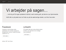 Tablet Screenshot of anug.dk